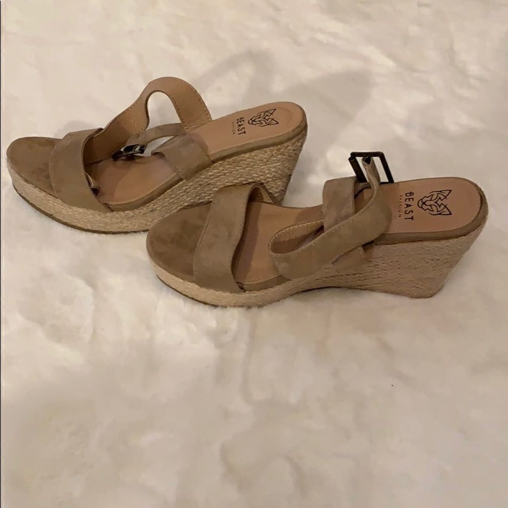Beast Fashion suede platforms  - Picture 3 of 7